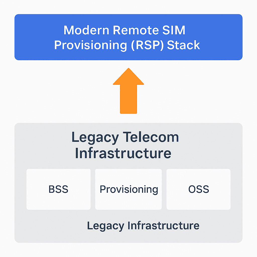 Modernizing Legacy Infrastructure for eSIM: Where to Start?