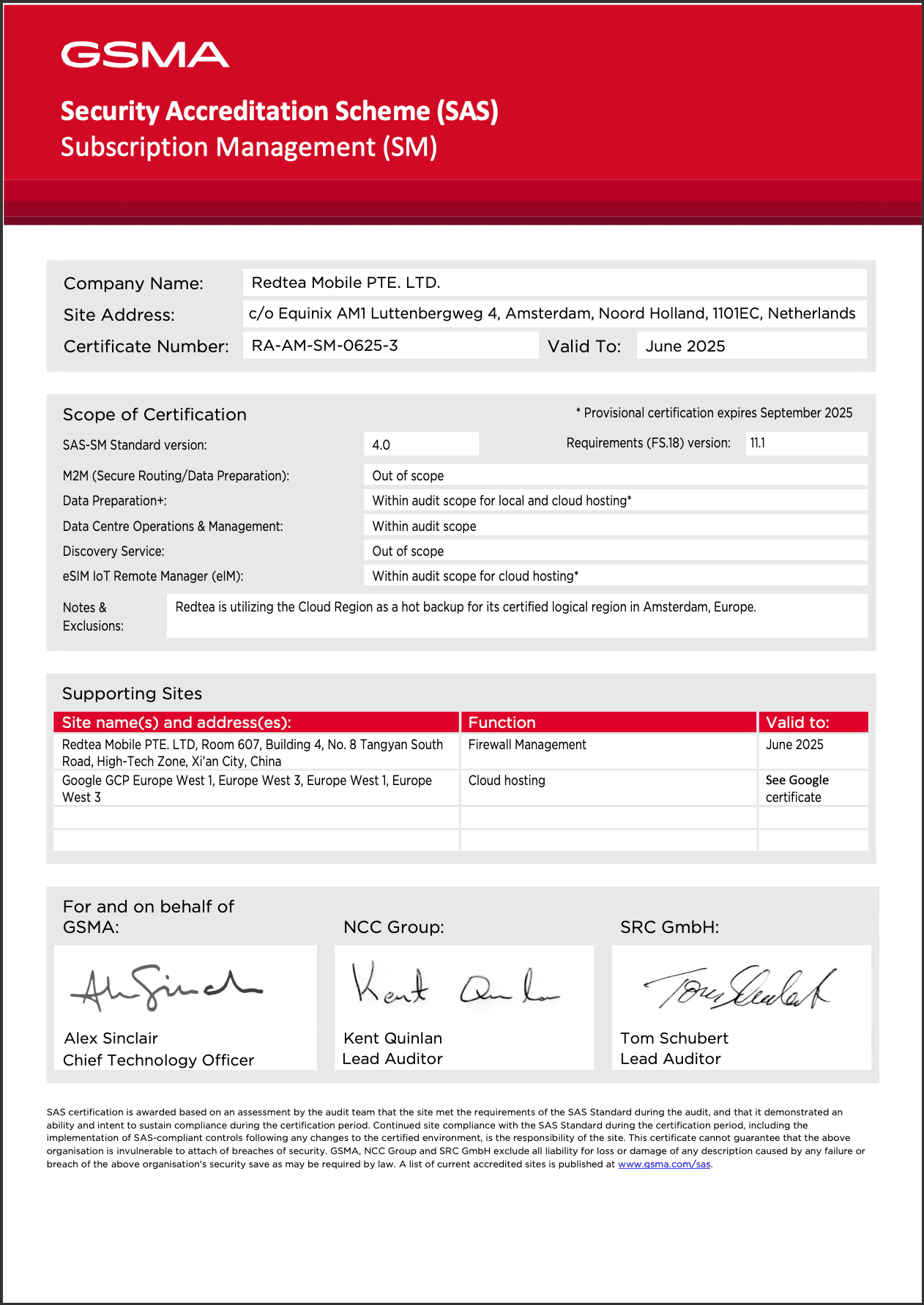 Redtea Mobile Strengthening collaboration with Nordic Semiconductor, Achieves TÜV NORD Security Certification for nuSIM