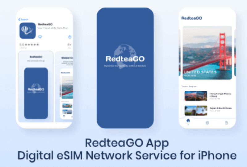 Redtea Mobile Launches eSIM-Based Data Service RedteaGO on iPhone Redtea Mobile Launches eSIM-Based Data Service RedteaGO on iPhone