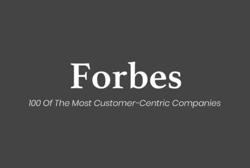 Forbes: 100 of The Most Customer-Centric Companies Forbes: 100 of The Most Customer-Centric Companies